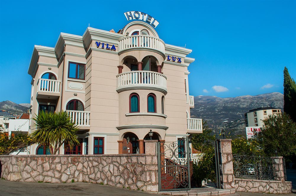Hotel Vila Lux 부드바 외부 사진