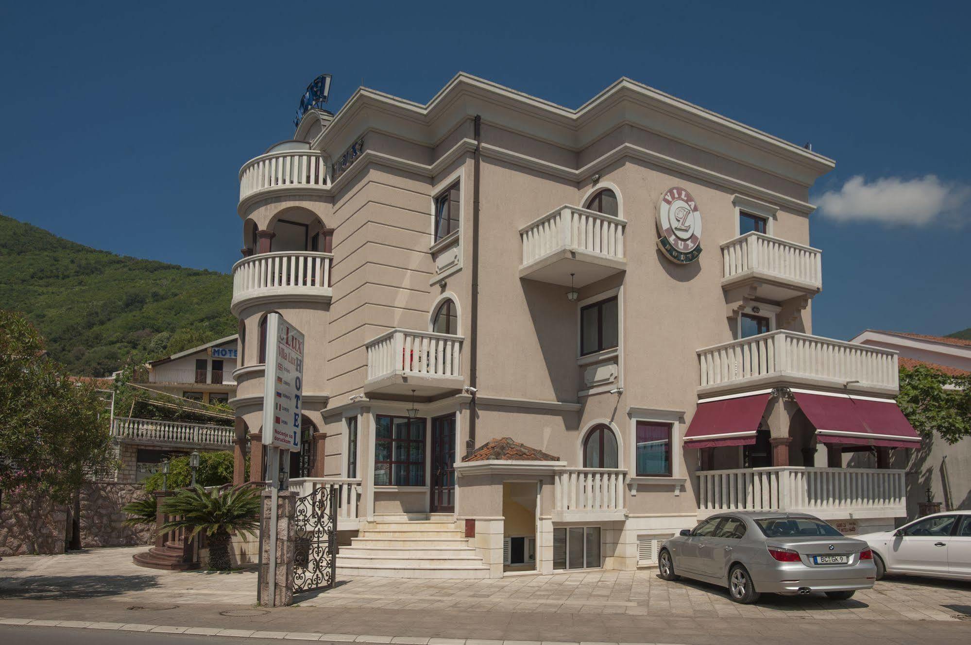 Hotel Vila Lux 부드바 외부 사진